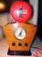 100996 Unbranded Generic Cocacola Old Style Wooden Antique Am Fm Radio Light Advertise On Top