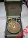 1012 Symphonic Vintage Model 33 45 78 Suitcase Record Player Portable No Spin