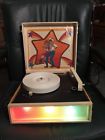 13-1116a Realistic Vintage Speed Portable Phonograph Lights Up