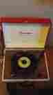 136k Champagne Enterprises Vintage Portable Record Player B Y Toronto Working