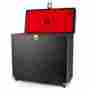 472us-0003 1byone 1 Byone Vinyl Record Storage Case For 30 Albums Black