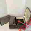1sc242j Magnavox Holiday Portable Record Player Vintage 1959 Tube Turntable