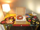 23 45s Vintage Tp Turntable Player Webcor 1912-1 Model Case Record Melody