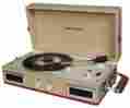 23003 Crosley Portable Vintage Mini Turntable 3 Speed Vinyl Retro Record Player Red Cream 717959023003