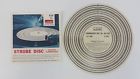 30-230 Audiotex Vintage Nos Stroboscope Disc Rpm Record Player