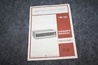 Tm-101 31-1984 Realistic Stereo Tuner Manual Booklet