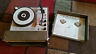 320t Audiotronics Vintage Classroom Tutorette Portable Turntable Record Player