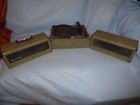 350s Audiotronics Vintage Portable Record Lp Player With Detachable Speakers