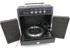 4-40-3 Sylvania Garrard Exponent Complete Portable Suitcase Style Turntable