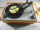 4444a Orange Penncrest Portable Phonograph