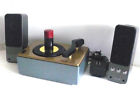 45-j-3 45-j3 Rca Record Player Upscaled New Cartridge Restored With Powered Speakers