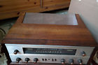 500-c Fisher 500c 500 C 7591 Tube Receiver Amplifier Serviced With Cabinet