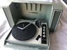 528.32622002 Sears Silvertone Vintage Green Solid State Suitcase Style Record Player