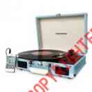 5watt Record Player Stereo Portable Mp3 3 Speed Crosley Vinyl Turntable Vintage