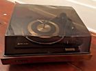 65sv Mesa Vintage Stereo Turntable Wood Base Hinged Dust Cover Needs