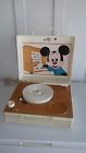 7-422 Tiger Electronic Toys Vintage Mickey Mouse Record Player Solid State