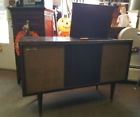 7034 Columbia Vintage Stereo Cabinet Phonograph Bakelite Odd Mid Century