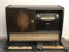 8068 Grundig Beautiful Konzertschrank Console Stereo Turntable Radio German