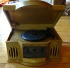 841.205 Philco Turntable Record Player Cassette Cd Nostalgic Music System
