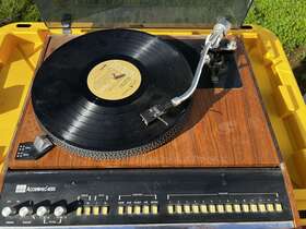 Adc 4000/ew1 Accutrac Vintage Turntable