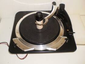 Rc6g9m-18x Admiral Vintage Stereo 4 Speed Turntable From Console