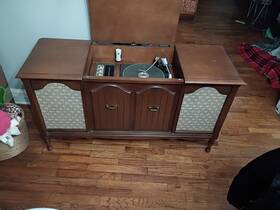 Ys8105 Admiral Vintage Console Record Player Model Mpn