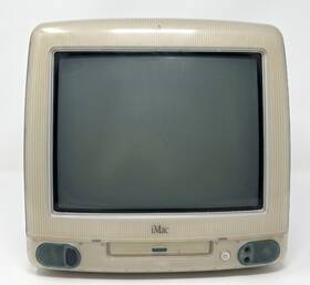 M4984 Apple 1998 Imac G3 Bondi Blue - Iconic Vintage Retro Computer As Is