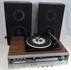 M2352 At100 Yorx Vtg Solid State Fm Am Phono 8 Track Glenburn Changer Turntable