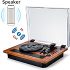B077gppbqs Wockoder Turntable Vinyl Record Player Wireless Bluetooth Stereo 822456910258