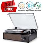 B07bnb8pcz Wockoder Turntable Vinyl Records Speed Player Vintage Style 822456910265