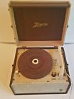 Bp-6 Zenith Vintage Record Player Phonograph Portable Turntable