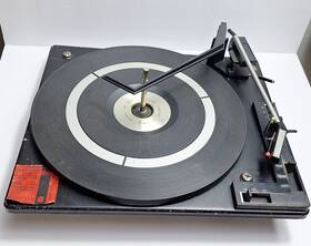 4119 Bsa Vintage Mid Century Turntable Record Lp Player Untested