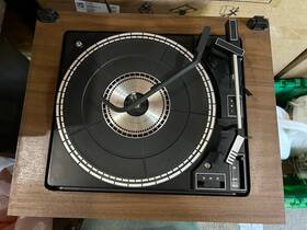 0943 Bsr Vintage Record Player Is A Changer Model