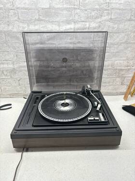 0947 Bsr Vintage Turntable Record Player Read Description Before Purchasing