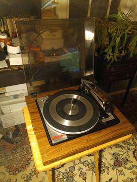 425r-a Bsr Turntable With A Shure M75ed Cartridge And Stylus Sounds Nice