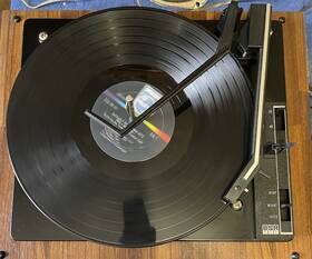 C-154-es Bsr 1970s Turntable Only Tested 33 45 Rpm Great Britain As-is