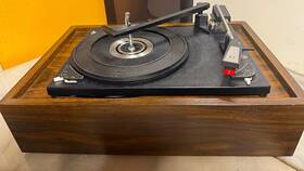 C138 Bsr See Video Serviced Mini Multiplay Record Changer Turntable