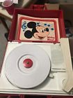 C115 Vintage Electronics Walt Disney Mickey Mouse Portable Record Player