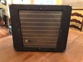 12mv Califone Portable Vacuum Tube Record Player With Speaker - Please Read