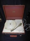 Capri 333 Sonic Vintage Record Player Phonograph Leather Case Speed Works