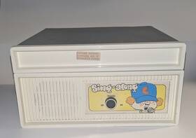 Cm-40 Carron Tone Record Player Model Kids Sing Along 33 And 45 Functions Works