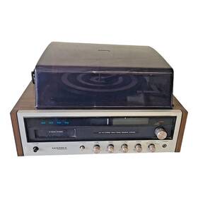 Th-3131 Centrex Pioneer Am/fm Stereo 8-track Compact Turntable Record Player
