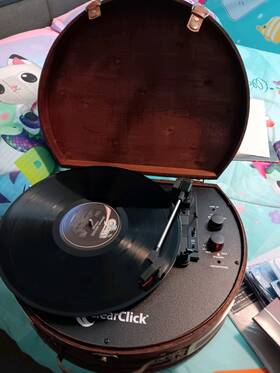 Vt3031 Clearclick Vintage Suitcase Turntable