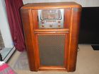 Cr198b Magnavox Radio Vintage Record Player Short Wave