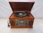 Cr73-3 Crosley Celebrity Disc In Entertainer Radio Turntable Cd Cassette