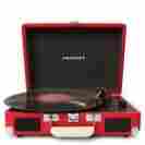 Cr8005a-re Crosley Turntable Portable Record Player Vinyl Stereo Red-free Ship