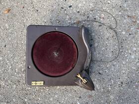 D-142552 Crosley 68cr Antique Turntable From Tube Phonograph Console #d-142552