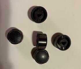 82co Crosley % Vintage Knobs From Standing Radio And Turntable