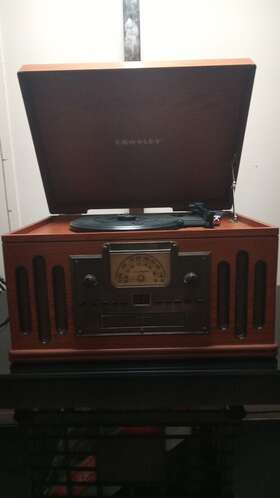 Cr704 Crosley Record Player Vintage Working