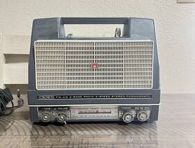 Stp-80f Crown Portable Stereo Player Fm-am Radio And Turntable Rare Untested Vtg